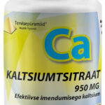 Calcium Citrate 950 mg 60 tablets