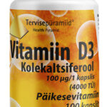 Vitamin D3 100 mcg capsules N100