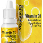 Vitamin D3 30 mcg/1 drop 10 ml bottle