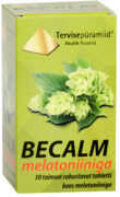 BeCalm melatoniiniga 30 tabletti