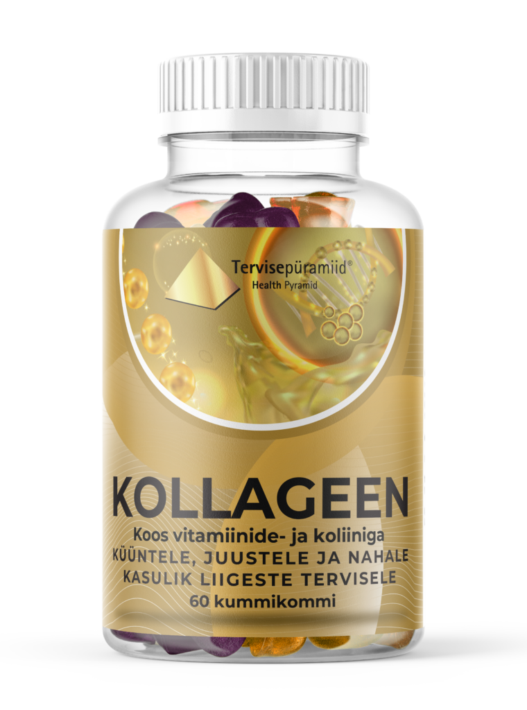 Collagen gummy candies 60 gummy candies Tervisepüramiid
